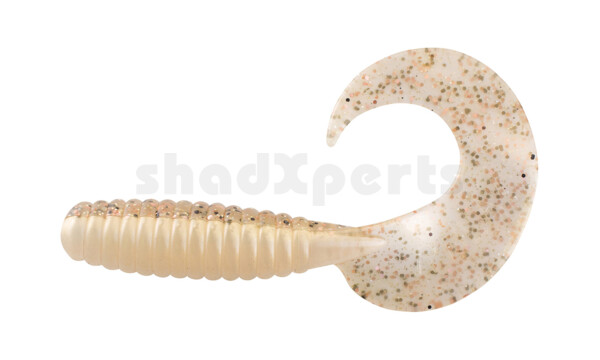 000513B001 Xtra Fat Grub 5,5" laminated (ca. 13,0 cm) goldpearl / desrt-sand