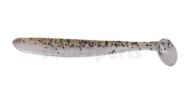 003413B031 Bass Shad 4,5“ (ca. 13 cm) blauperl / klar salt´n pepper Glitter