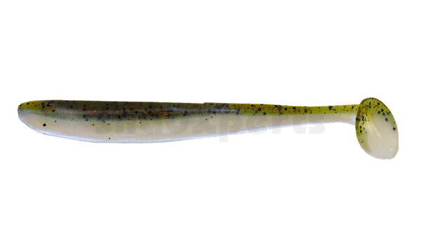 003413B089 Bass Shad 4,5“ (ca. 13 cm) blauperl / Kaulbarsch-Multiglitter