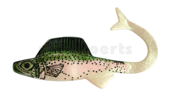 002105-RT Supernatural Shad Grub 2" (ca. 5,0 cm) Regenbogenforelle