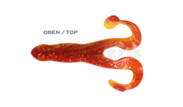 000305B017 Turbofrog 2" (ca.5,0 cm) yellow / motoroil-glitter