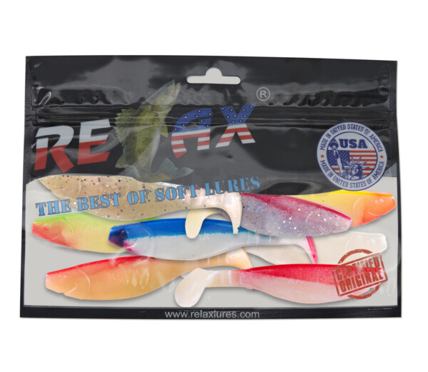 000212MIX4 Kopyto-River 4" Farbmix PERL Original Relax ZIP BAG (wiederverschließbar)