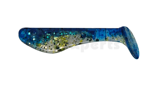 000235080 Kopyto-Classic 1" (ca. 3,5 cm) klar gold-Glitter / blau