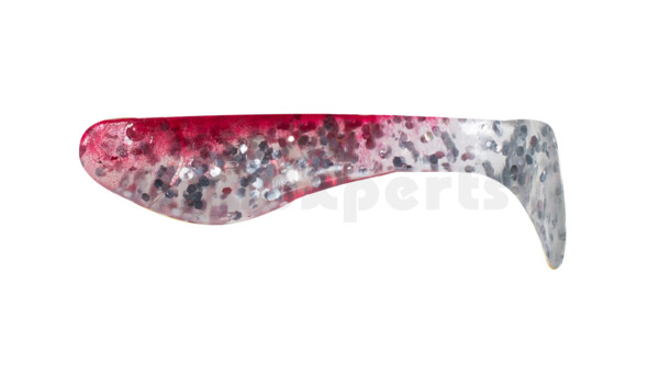 000235084 Kopyto-Classic 1" (ca. 3,5 cm) klar silber-Glitter / rot