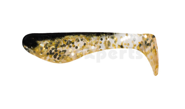 000235078 Kopyto-Classic 1" (ca. 3,5 cm) klar gold-Glitter / schwarz