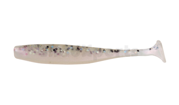 003407B306 Bass Shad 2,5" (ca. 7 cm) perl / klar salt´n pepper Glitter