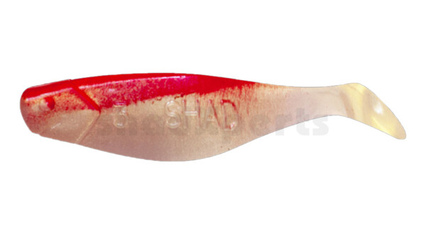 000408027 Shad 3" (ca. 8,0 cm) goldperl / rot