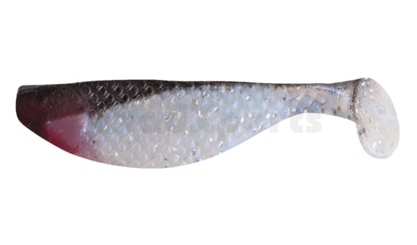 000108044 Aqua 3" (ca. 8,0 cm) blauperl-glitter / schwarz