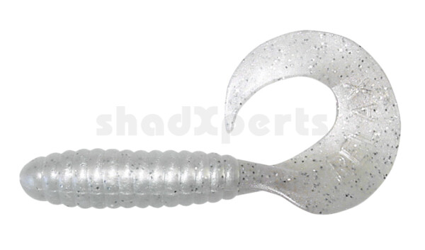 000608005 Twister 4" regulär (ca. 8,0 cm) pearlwhite glitter