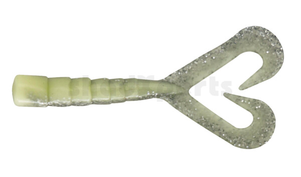 000615DT-03 Big Twin Tail 15cm glow - silver glitter