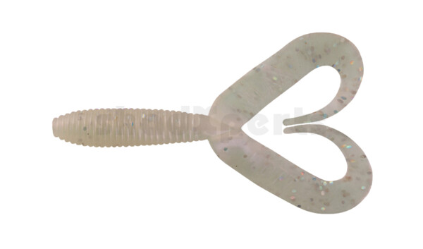 000607DT-007 Twister 3" Doubletail regulär (ca. 9,0 cm) pearl glitter