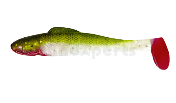 001708135 Ohio 2,5" (ca. 8,0 cm) perlweiss-Glitter / boddengrün