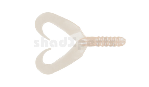 005307B005 Twin Tail Grub 2,75" (7,5 cm) Chartreuse Pearl