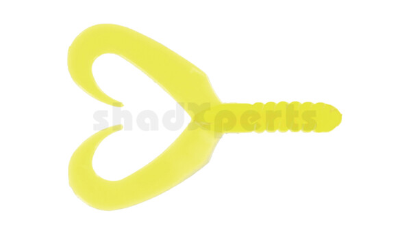 005307403 Twin Tail Grub 2,75" (7,5 cm) orange / fluogelb