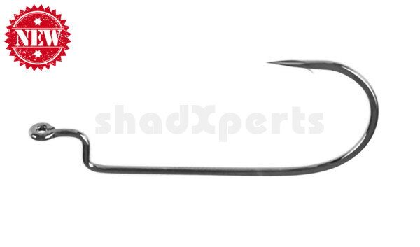 D42Z2/0 DAIICHI OFFSET, WIDE GAP, Black Nickel #2/0 , 6 Haken/Tüte