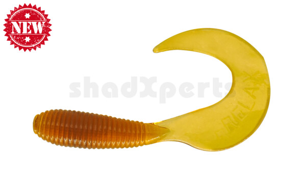 000606102 Twister 2,5" regulär (ca. 6,0 cm) clear rootbeer