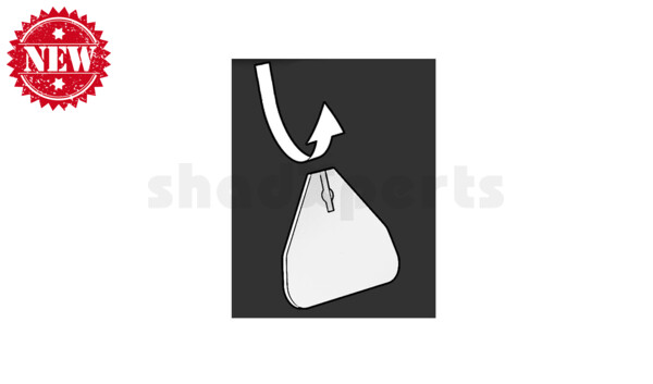 HYRO25ESLP Ersatzlippe für RenkyOne Hybrid Fishing Lure 10" (ca. 25 cm) 