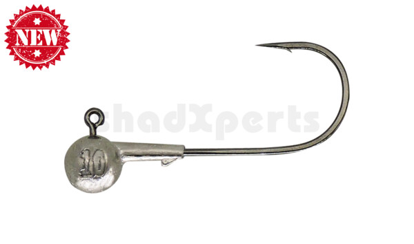 LFSXRO70004 ShadXperts Spezial Jig Rundkopf Bleifrei Größe: 7/0, Gewicht: 3,5 g