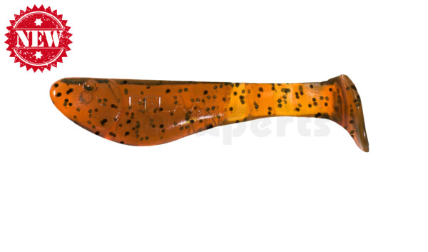 000235218 Kopyto-Classic 1" (ca. 3,5 cm) klar bernstein schwarzer Glitter