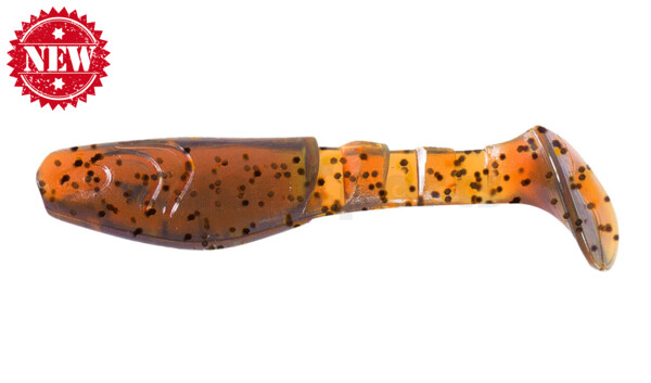 000208218 Kopyto-Classic 3" (ca. 8,0 cm) klar bernstein schwarzer glitter