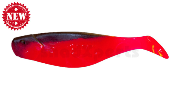 000408205 Shad 3" (ca. 8,0 cm) feuerrot / schwarz