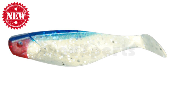 000408053 Shad 3" (ca. 8,0 cm) goldperl-Glitter / blau
