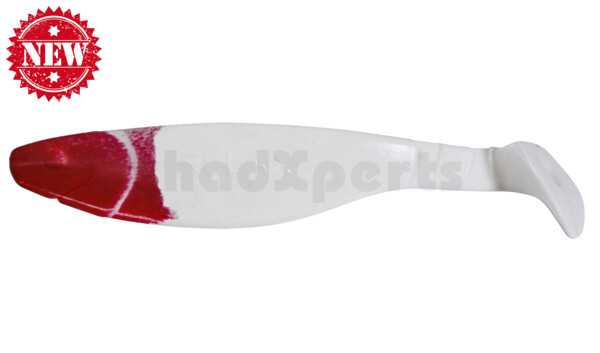 000216001RPH Kopyto-River 6" (ca. 16,0 cm) reinweiss / red painted head
