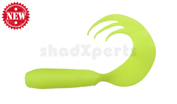 000607TT-011 Twister 3" Tri-Tail regulär (ca. 7,0 cm) fluogelb