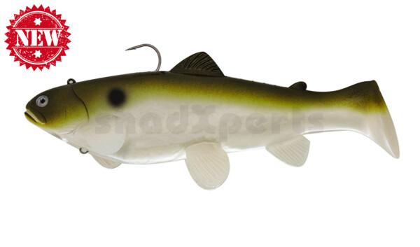 SBT25GRN Castaic Swim Bait Trout 2.0 - 10" (25cm) Fast sinking Green Shad