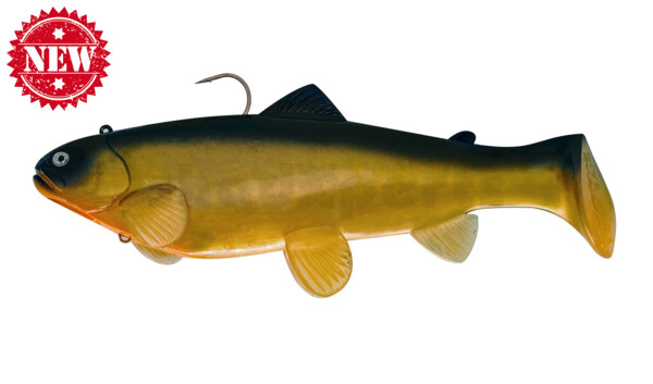 SBT25GS Castaic Swim Bait Trout 2.0 - 10" (25cm) Fast sinking Golden Shiner