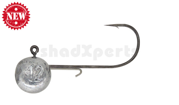 SXROW30012 SX Spezial Jig Rundkopf Wirekeeper 2.0 (Baitholder) Größe: 3/0, Gewicht: 12g