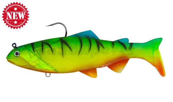 BH20YFTM SX Bass Hunter´s Amerikaner 8" (ca. 20cm) Yellow Fire Tiger M -  medium fall 2,5 m - 5 m