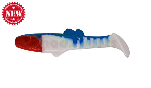 005010006 Montana 3,5" (ca. 10,5 cm) reinweiss / blau