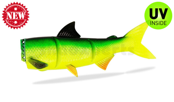 HYRO25E-GI Ersatzkörper für RenkyOne - Hybrid Fishing Lure 10" (ca. 25 cm) slow sinking Green Inferno