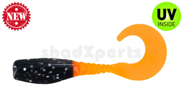 004405026 Curly Tail Crappie Minnow 2"  (ca. 5 cm) im Zip Bag bad pumpkin