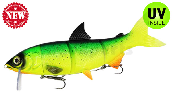 HYRO30GI RenkyOne - Hybrid Fishing Lure 12" (ca. 30cm) slow sinking im Hartschalenblister Green Inferno