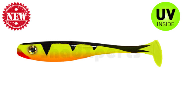 004118056 Suicide Shad 7" (ca. 17 cm) im Hartschalenblister Silk Tiger