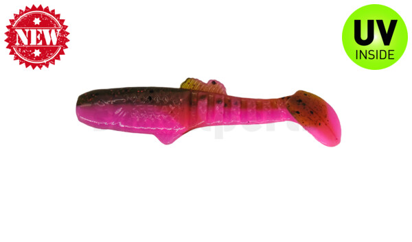 005007B316 Montana 2,5" (ca. 7cm) bubblegum / Kaulbarsch