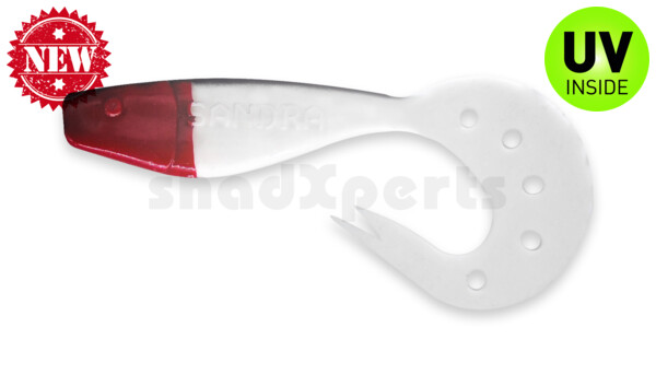 006021002RH Sandra 4,5" ( ca. 12 cm) reinweiß / schwarz