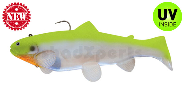 SBT25BFG Castaic Swim Bait Trout 2.0 - 10" (25cm) Fast sinking Blue Fire Gill