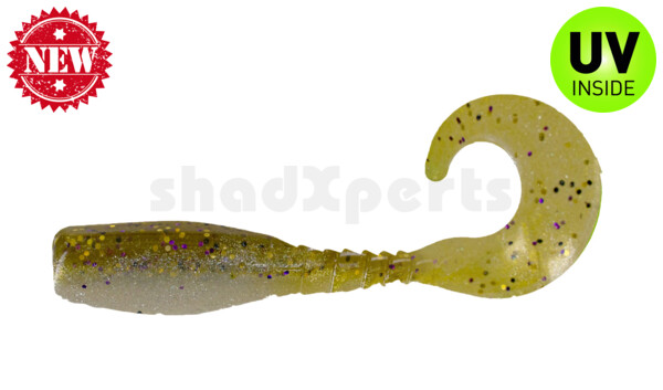 004405023 Curly Tail Crappie Minnow 2"  (ca. 5 cm) Chicken Magnet
