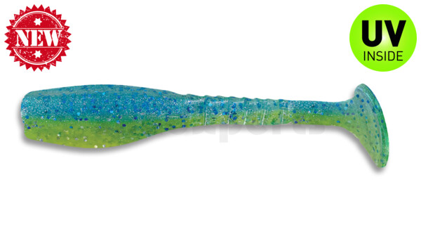004805024 Swimming Crappie Minnow 2" (ca. 5 cm) Blue Grass