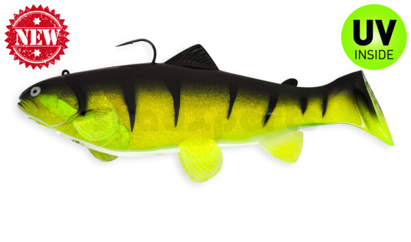 SBT25RPW Castaic Swim Bait Trout 2.0 - 10" (25cm) Fast sinking Reno Perch White