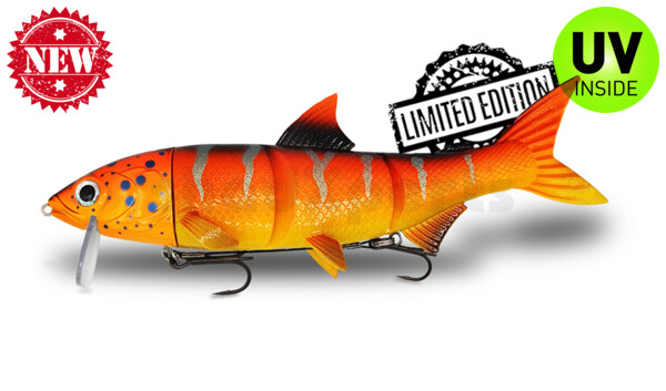 HYRO25LVS RenkyOne - Hybrid Fishing Lure 10" (ca. 25 cm) slow sinking Lava Stripez