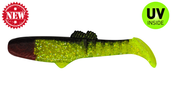 005013067 Montana 4,5" (ca. 12,5 cm) green(chartreuse)-glitter / black
