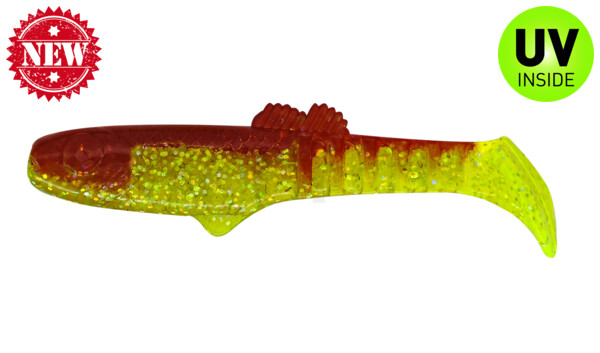 005013068 Montana 4,5" (ca. 12,5 cm) green(chartreuse)-glitter / red