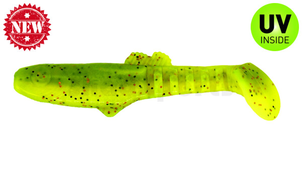 005013B002 Montana 4,5" (ca. 12,5 cm) fluogelb  / grün-Glitter