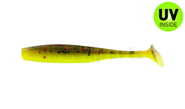 003407B321 Bass Shad 2,5" (ca. 7 cm) fluogelb / Kaulbarsch