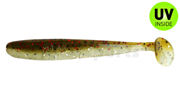 003408B310 Bass Shad 3“ (ca. 7,5 cm) selbstleuchtend Glitter / Kaulbarsch