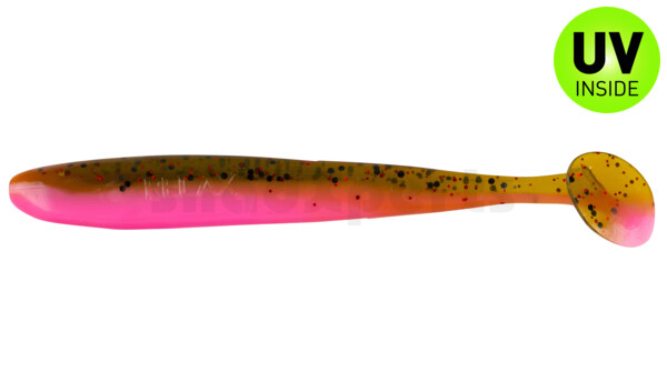 003408B316 Bass Shad 3“ (ca. 9 cm) bubblegum / Kaulbarsch